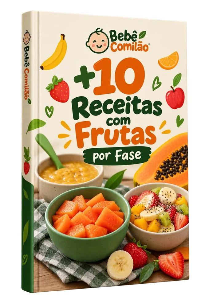 Capa de +10 Receitas com Frutas por Fase
